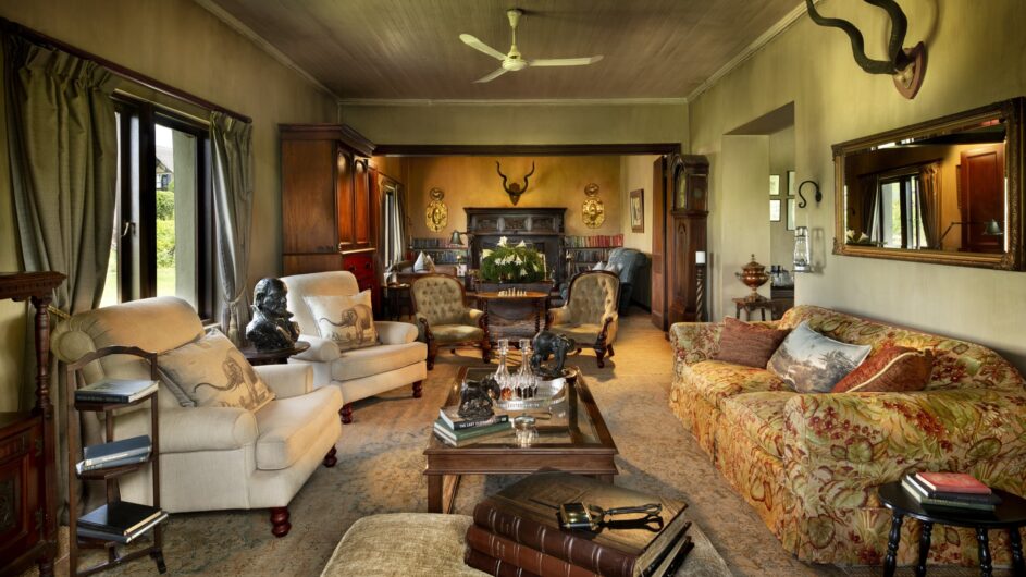 Südafrika - Addo Elephant Park - Gorah Elephant Camp - Lounge