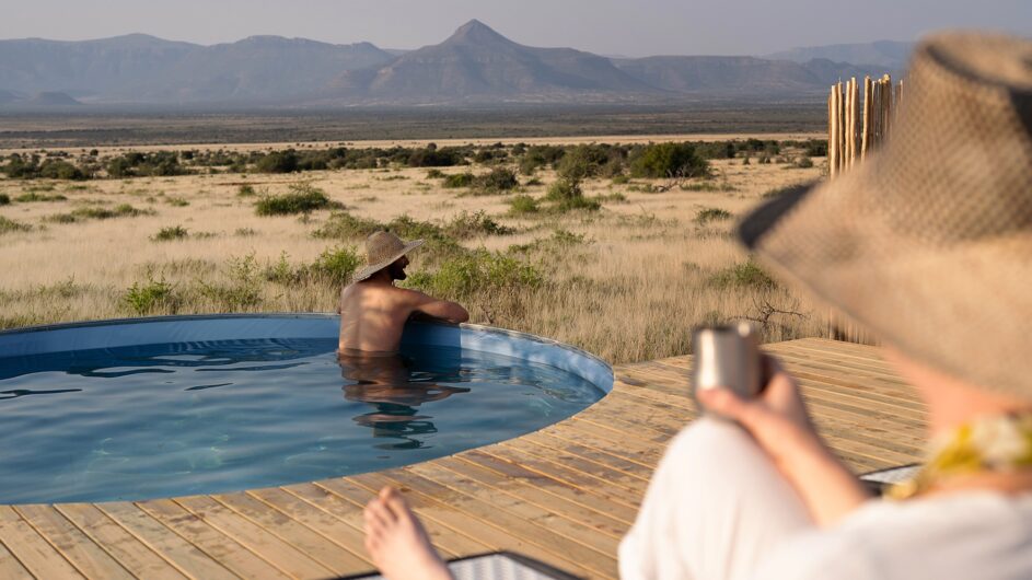 Südafrika - Karoo - Samara Plains Camp - Pool - c Maike McNeill