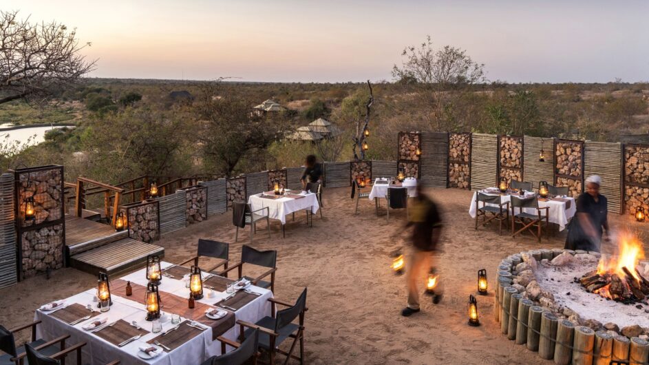 Südafrika - Krüger NP - Simbavati Hilltop Lodge - Boma - c Simbavati Lodge Collection