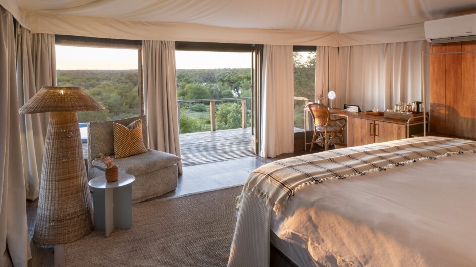 Südafrika - Krüger NP - Simbavati Hilltop Lodge - Luxury Tented Suite - innen - c Simbavati Lodge Collection