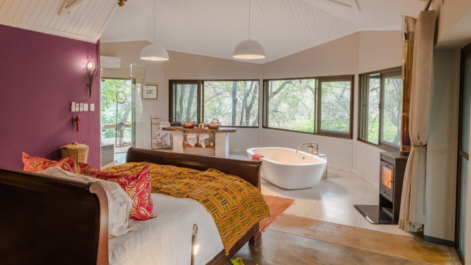 Südafrika - Madikwe Game Reserve - Jaci´s Safari Lodge - Madikwe House - Master Schlafzimmer