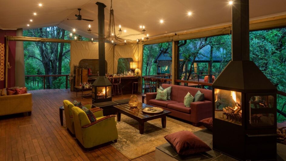 Südafrika - Madikwe Game Reserve - Jaci´s Safari Lodge - Tree Lodge - Lounge