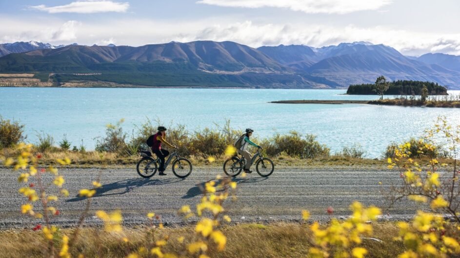 Neuseeland - Canterbury - Lake Tekapo - Alps 2 Ocean Cycle Trail - Tourism NZ - c Miles Holden