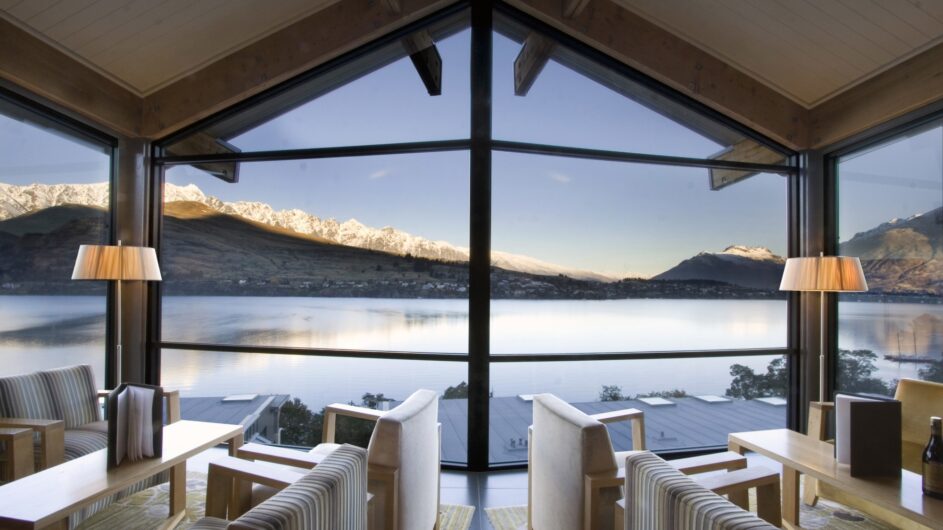 Neuseeland - Queenstown - The Rees Hotel - Ausblick