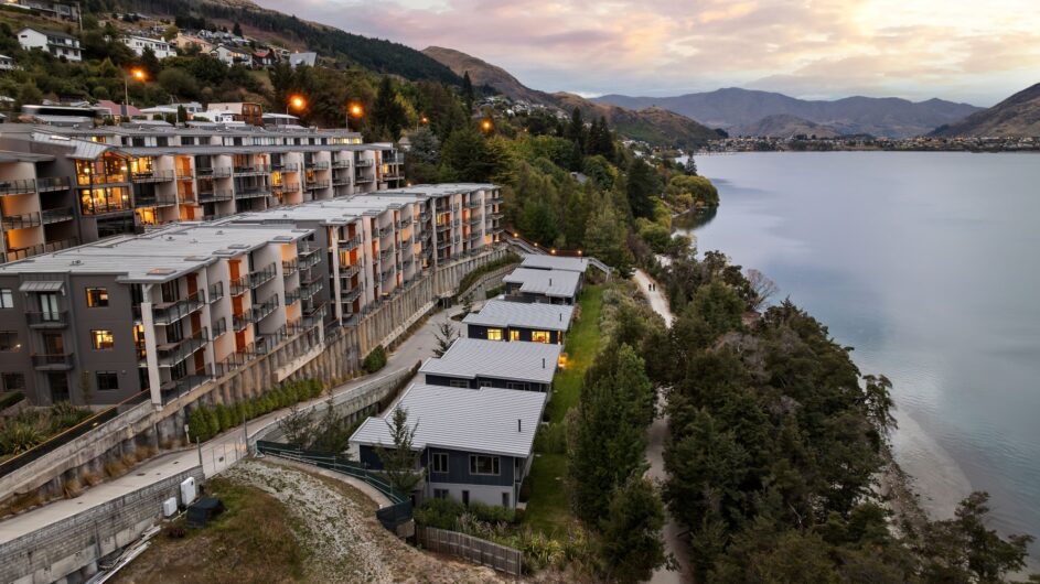 Neuseeland - Queenstown - The Rees Hotel - Außenansicht