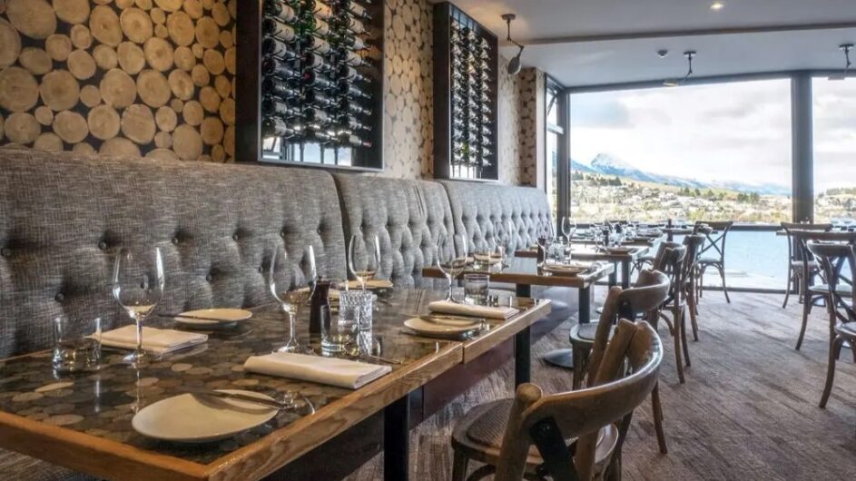 Neuseeland - Queenstown - The Rees Hotel - Restaurant