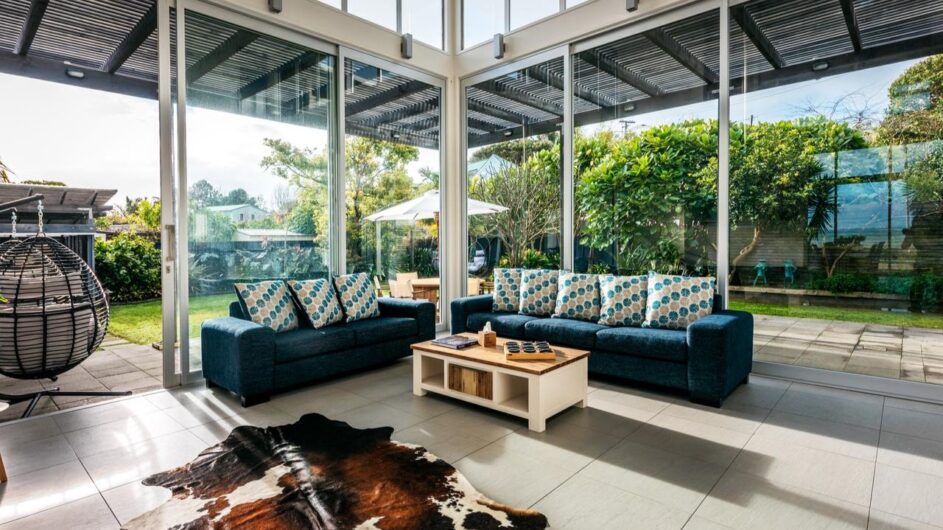 Neuseeland - Waiheke Island - Waiheke Waterfront Lodge - Lounge